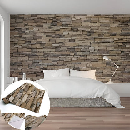 Self - Adhesive 3d Brick Wallpaper