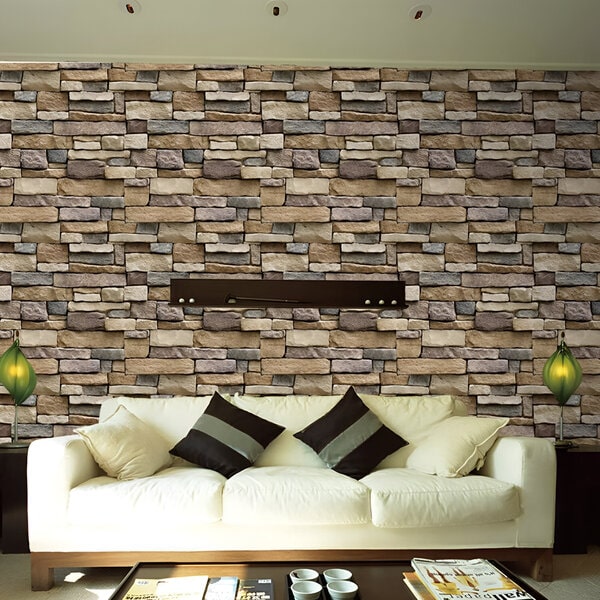 Self - Adhesive 3d Brick Wallpaper