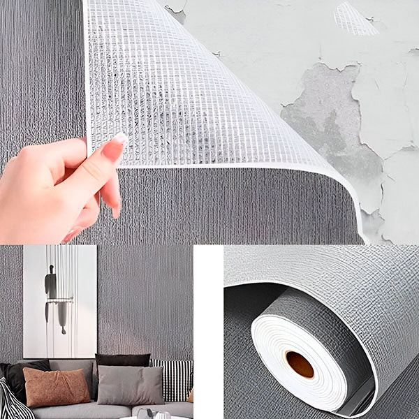 Self - Adhesive Textured Wallpaper