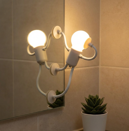 LED Lamp with Suction Cup – Interchangeable and Playful Design for Decoration