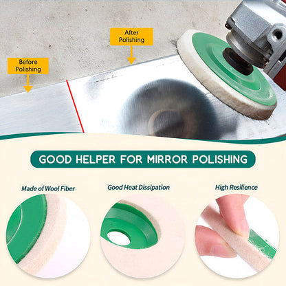 Felt Polishing Discs (3 Pieces)