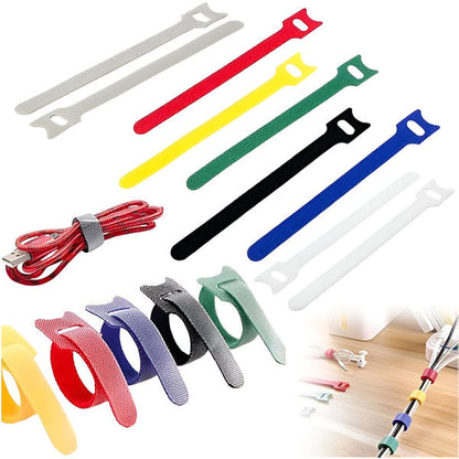 Reusable Velcro Cable Ties (50 Pieces)