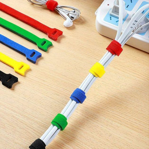 Reusable Velcro Cable Ties (50 Pieces)