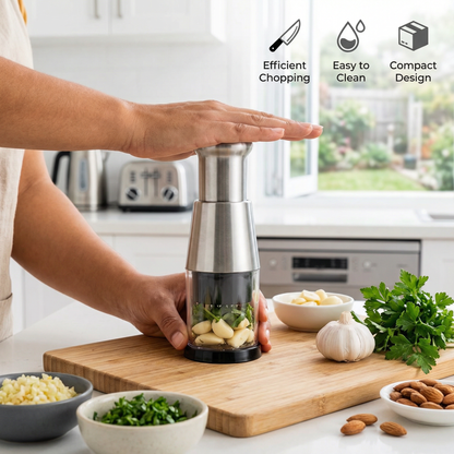 Multifunctional Chopper – Manual Kitchen Tool for Versatile Applications