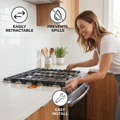 Expandable Stove Gap Cover – Adjustable Cover for Kitchen Countertops