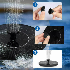 Solar - Powered Water Fountain