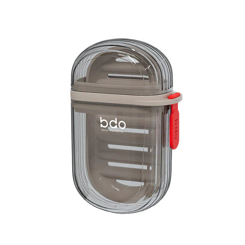 Compact, Waterproof Soap Container for on the Go