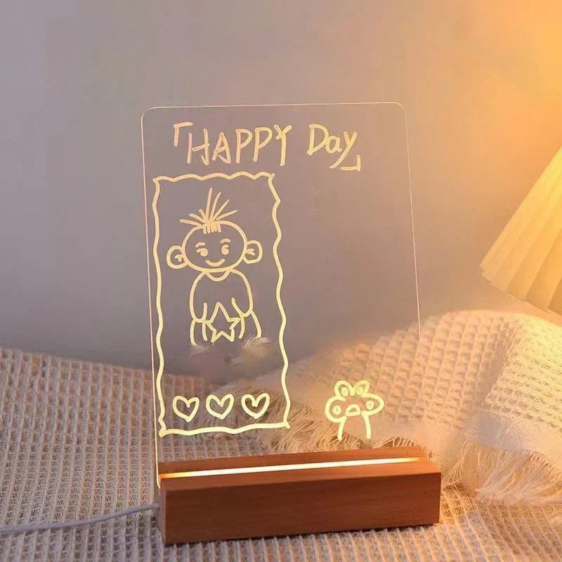 Transparent Acrylic Note Board