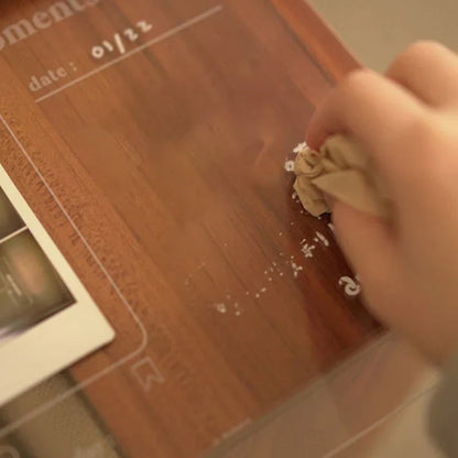 Transparent Acrylic Note Board
