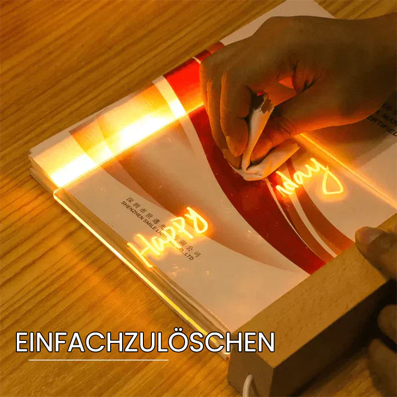Transparent Acrylic Note Board