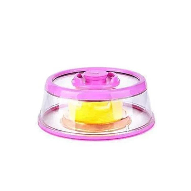 Vacuum sealed lid for food storage