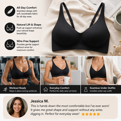 Push-Up Comfort Bra – Supportive, Shaping & Comfortable for Everyday Wear