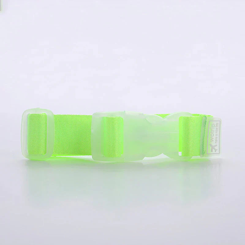 Sturdy Suitcase Strap with Safety Catch
