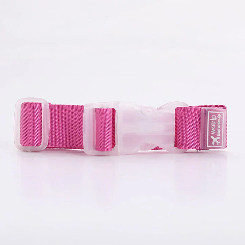 Sturdy Suitcase Strap with Safety Catch