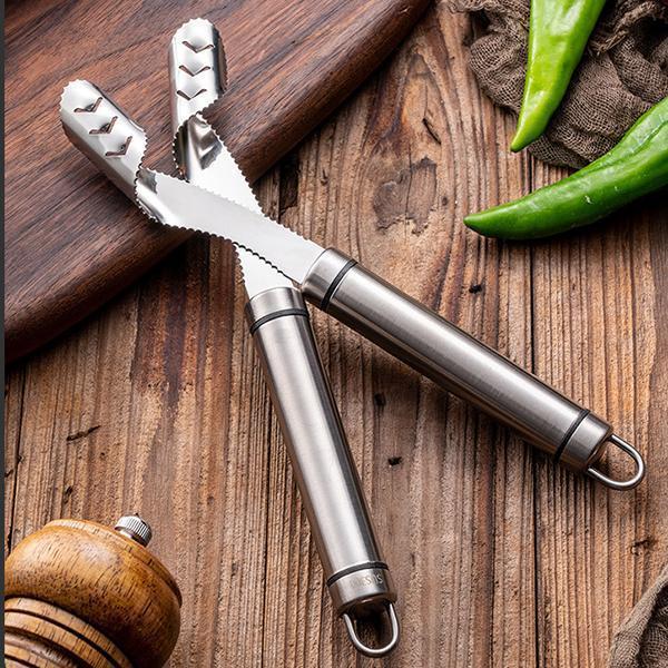 Sharp Stainless Steel Corer for Chillies & Peppers