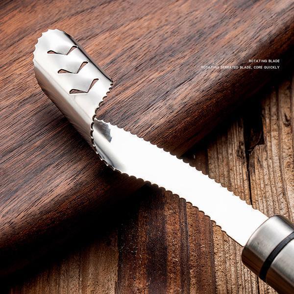 Sharp Stainless Steel Corer for Chillies & Peppers