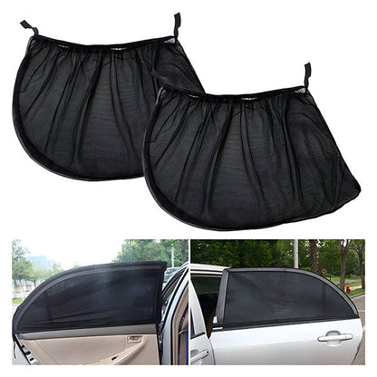 Car Sun Blinds with Simple Attachment (4 Pcs.)