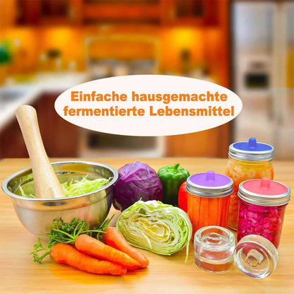 Silicone Lid for Fermenting Food (5 Pieces)