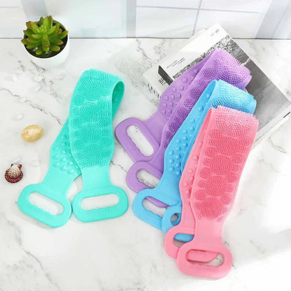 Silicone Shower Belt for Gentle Skin Cleansing