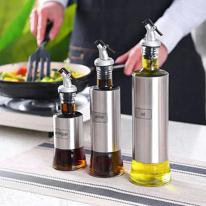 Oil Dispenser with Precision Pressure Nozzle (5 Pieces)
