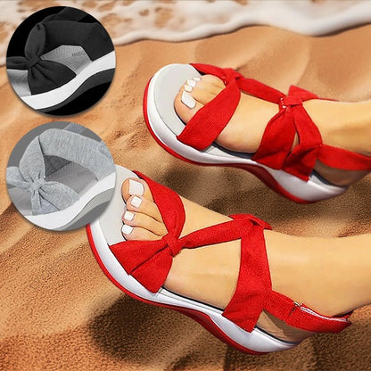 Women's Summer Sandals with a Supportive Sole