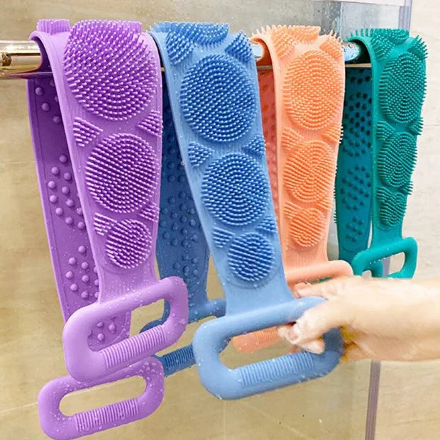 Silicone Shower Belt for Gentle Skin Cleansing