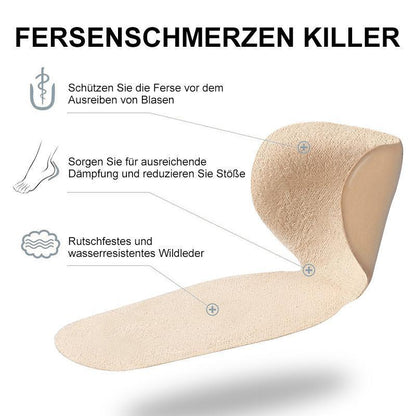 Soft Silicone Heel Pads to Prevent Blisters (1 Pair)