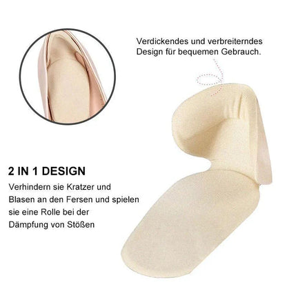 Soft Silicone Heel Pads to Prevent Blisters (1 Pair)