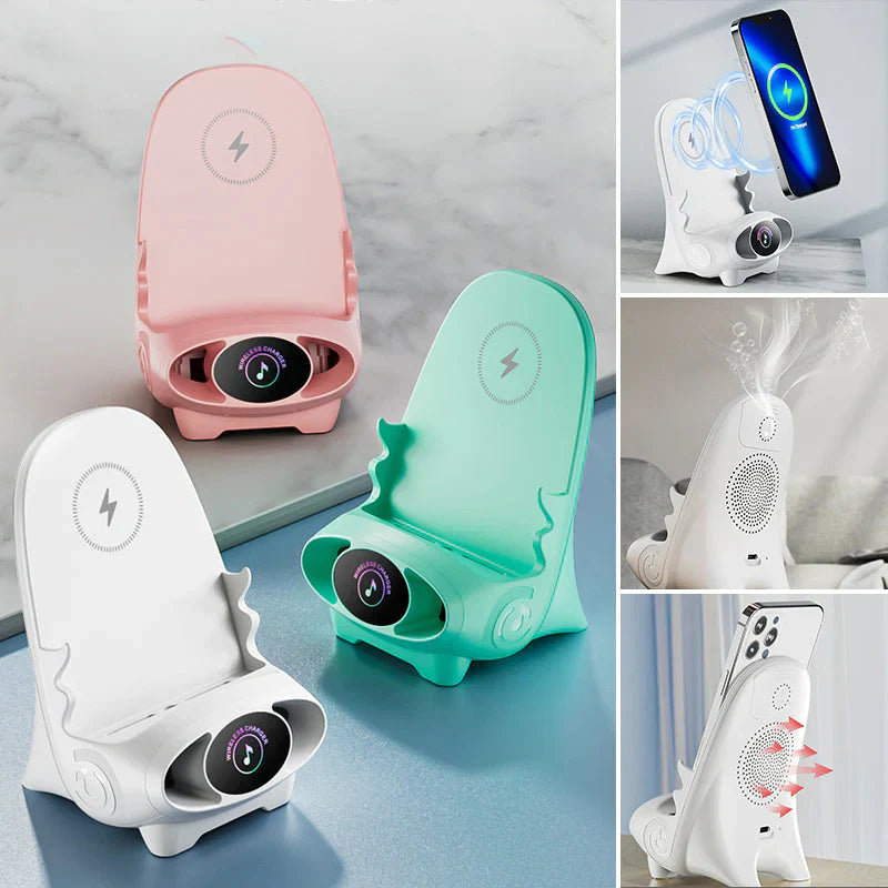 Adjustable Mobile Phone Holder with Charging Function