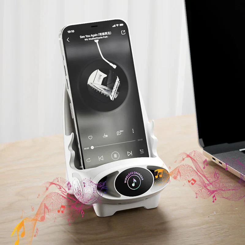 Adjustable Mobile Phone Holder with Charging Function