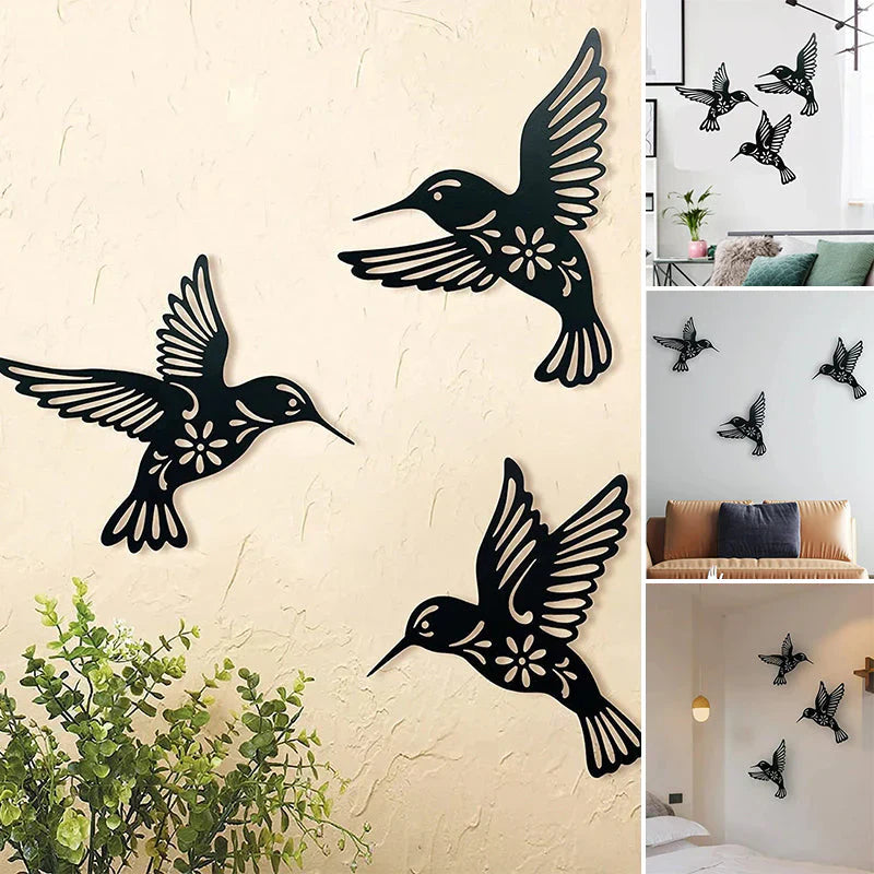 Wall Decoration with Stylish Bird Motifs