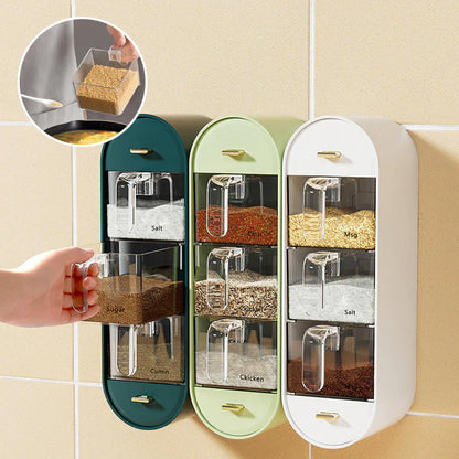 Wall - Mountable Spice Storage