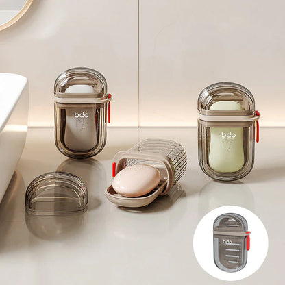 Compact, Waterproof Soap Container for on the Go