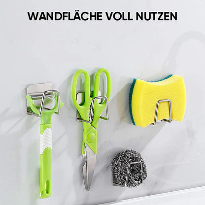 Shelf for Sponges with Water Drain (4 Pieces)
