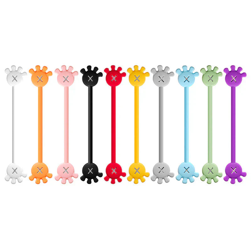 Cable Holder with Strong Magnetic Function (5 Pieces)