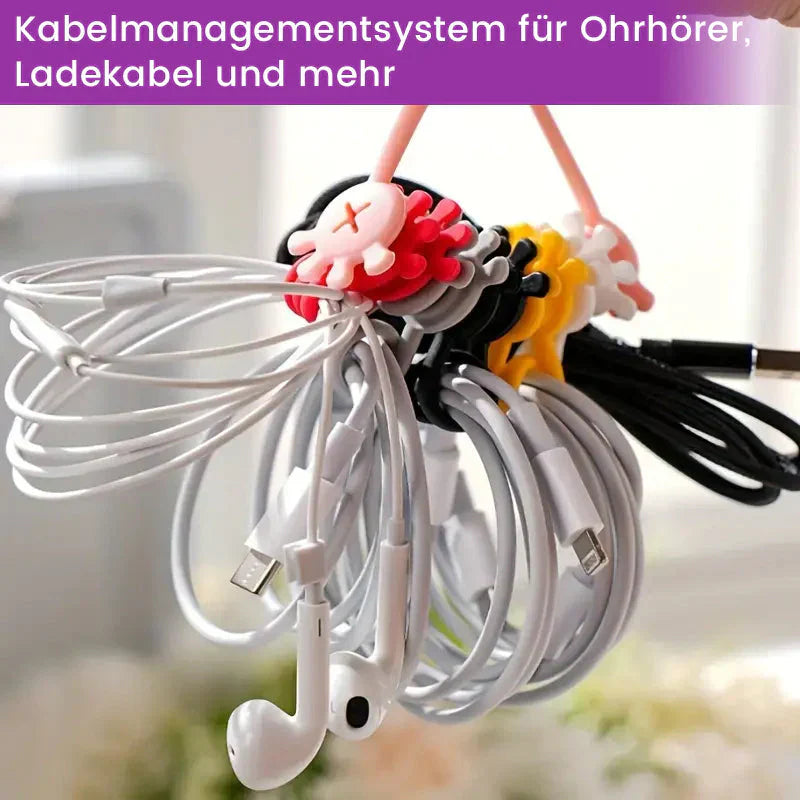 Cable Holder with Strong Magnetic Function (5 Pieces)