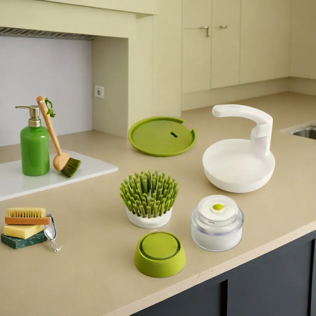 Multifunctional Cleaning Brush with Dispenser