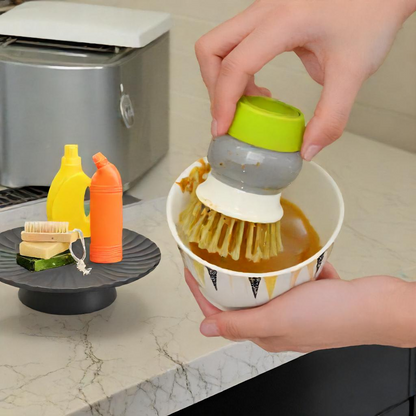 Multifunctional Cleaning Brush with Dispenser
