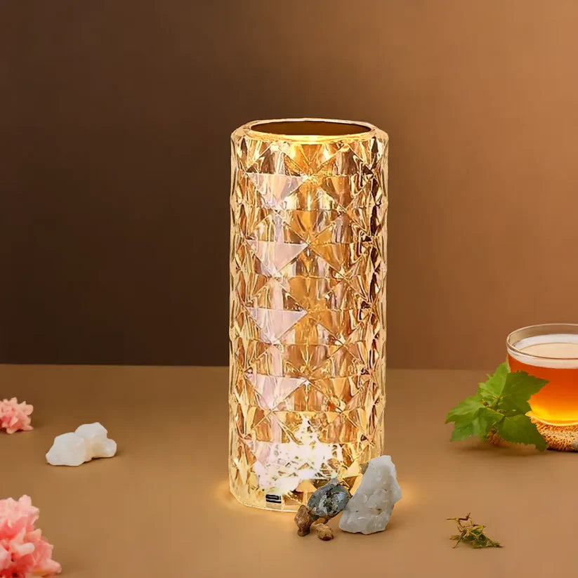 Elegant Crystal Light with 3 Colours