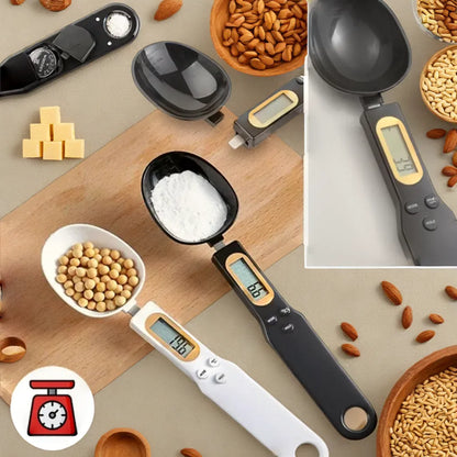 Spoon with Integrated Digital Scales
