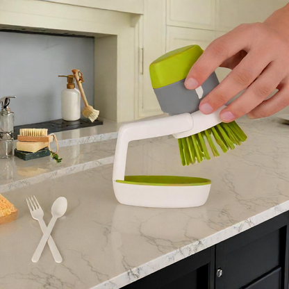 Multifunctional Cleaning Brush with Dispenser
