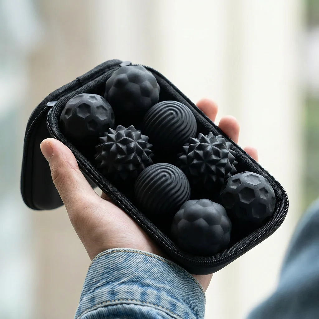 Magnetic Silicone Balls – Sensory Fidget Toy for Stress Relief and Relaxation