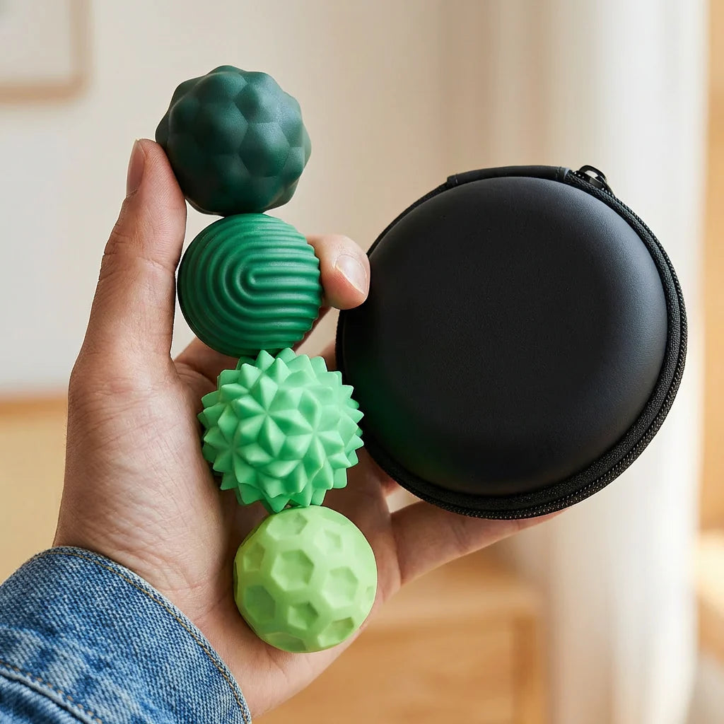 Magnetic Silicone Balls – Sensory Fidget Toy for Stress Relief and Relaxation