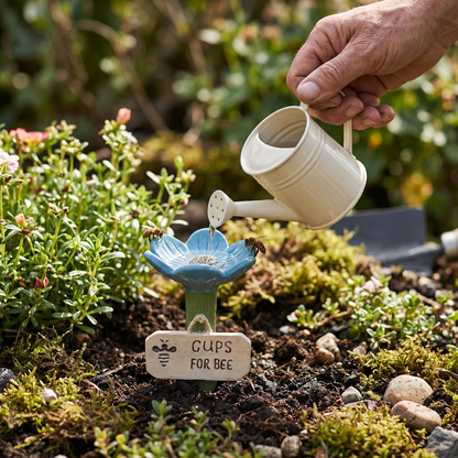 Flower-Shaped Bee Waterer – Colorful Water Dispensers for the Garden