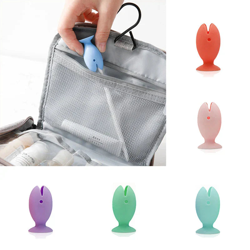 Fish - Shaped Silicone Toothbrush Cover (6 Pieces)