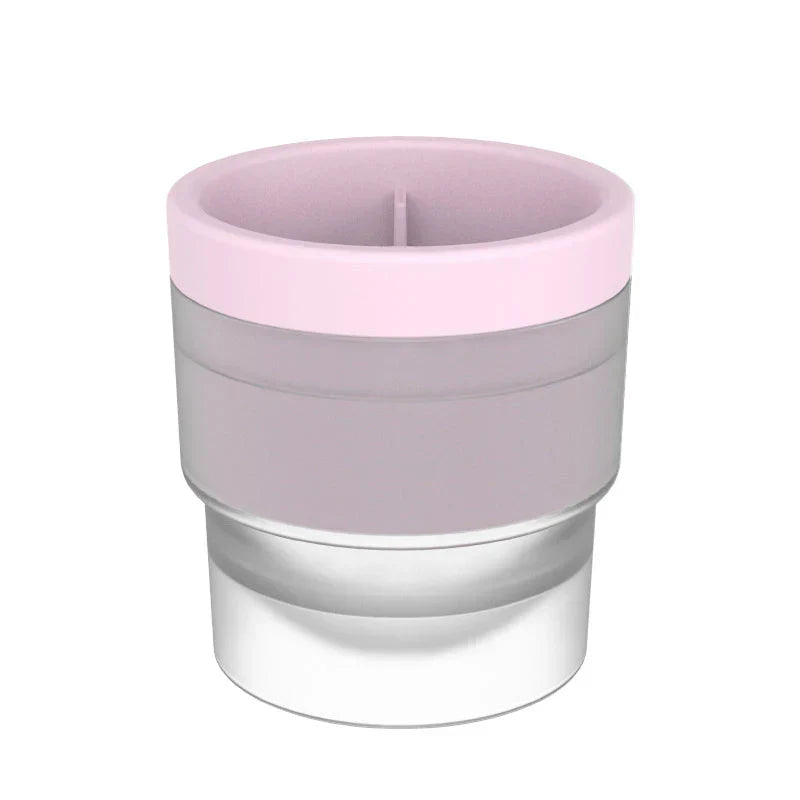 Space - Saving Round Silicone Ice Cube Mould
