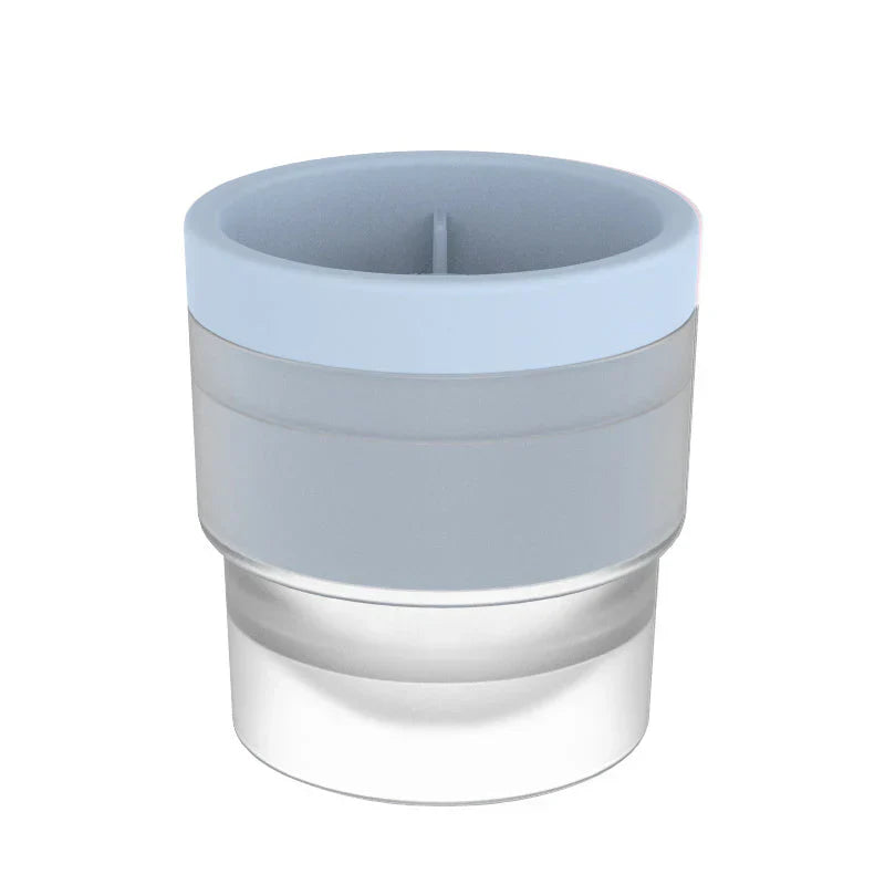 Space - Saving Round Silicone Ice Cube Mould