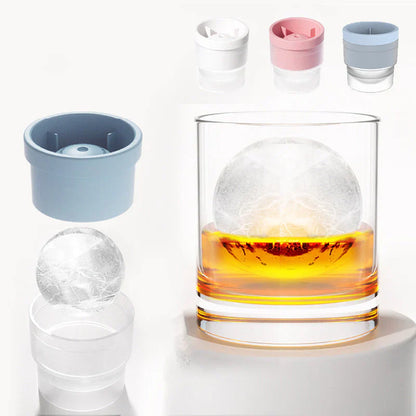 Space - Saving Round Silicone Ice Cube Mould