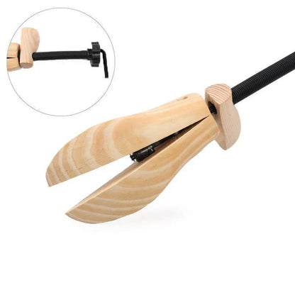 Adjustable Shoe Trees Made From Solid Wood