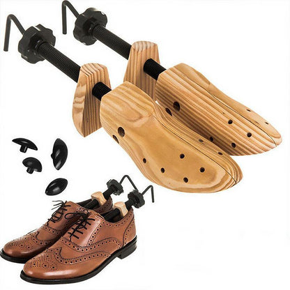 Adjustable Shoe Trees Made From Solid Wood